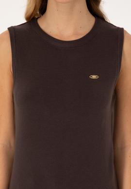 Kadın Koyu Kahverengi Kazak - 50314625031