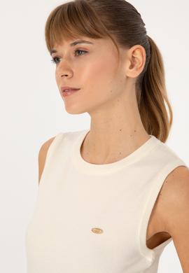 Kadın Krem Kazak - 50314625027