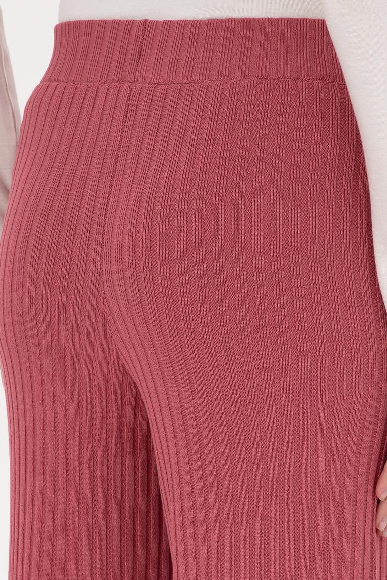Kadın Pembe Triko Pantolon - 50314777007