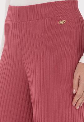 Kadın Pembe Triko Pantolon - 50314777007