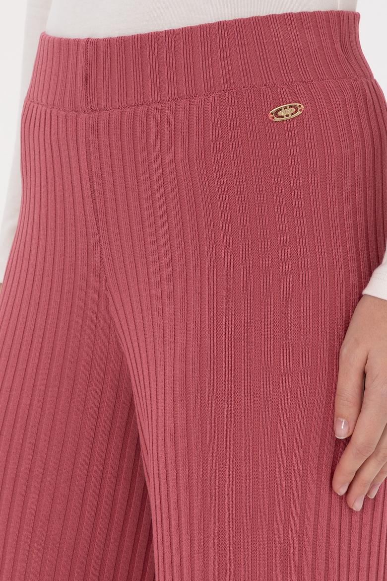 Kadın Pembe Triko Pantolon - 50314777007