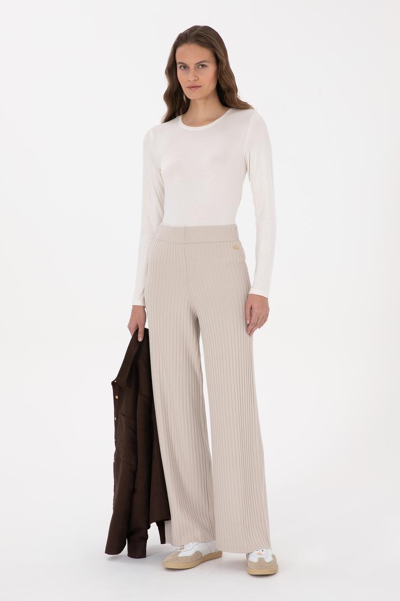 Kadın Taş Triko Pantolon - 50314777011