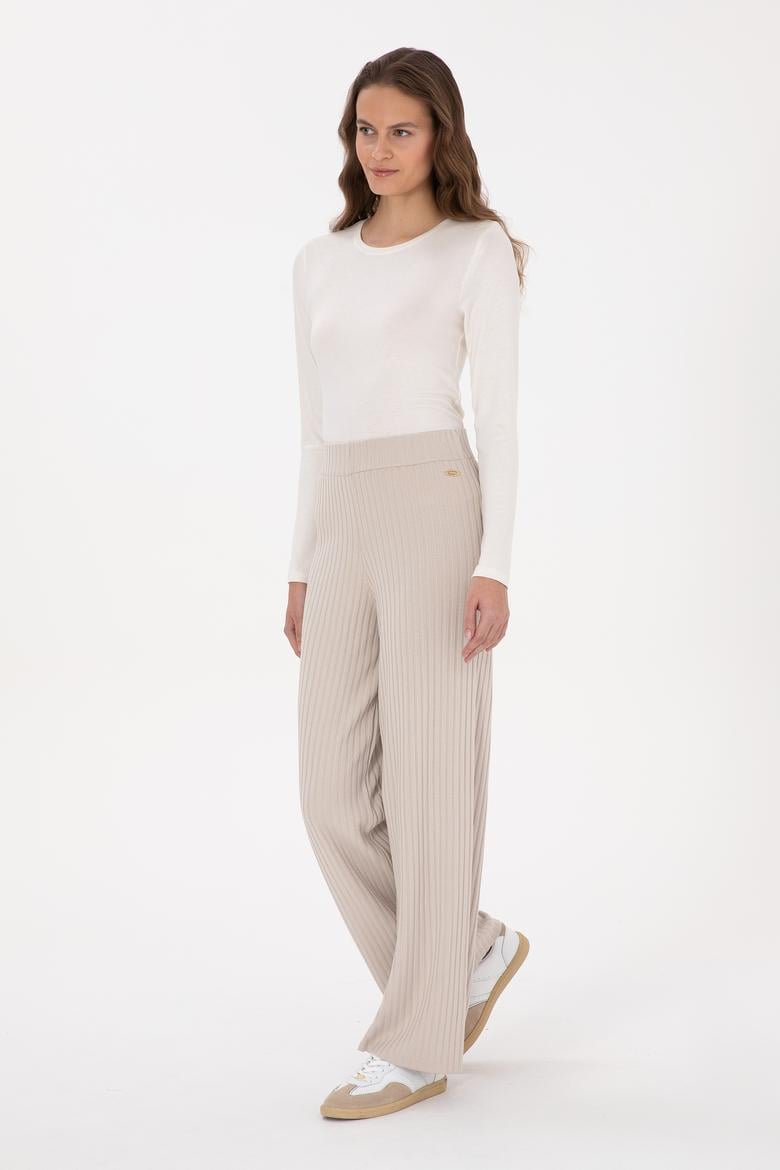 Kadın Taş Triko Pantolon