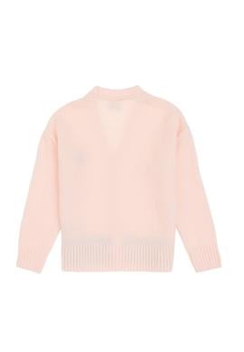 Kız Çocuk Açık Pembe Triko Hırka - 50316267005