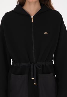 Kadın Siyah Örme Hırka - 50318098003