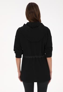 Kadın Siyah Örme Hırka - 50318098003