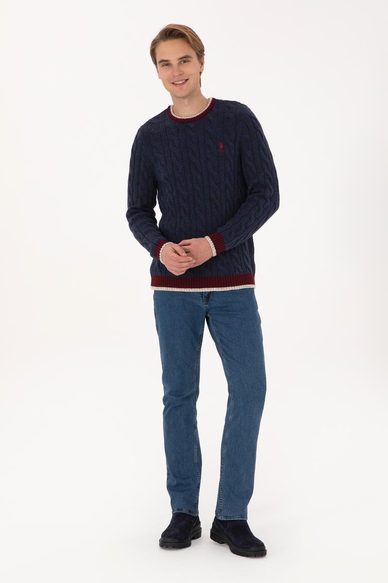 Erkek Lacivert Kazak - 50315017008