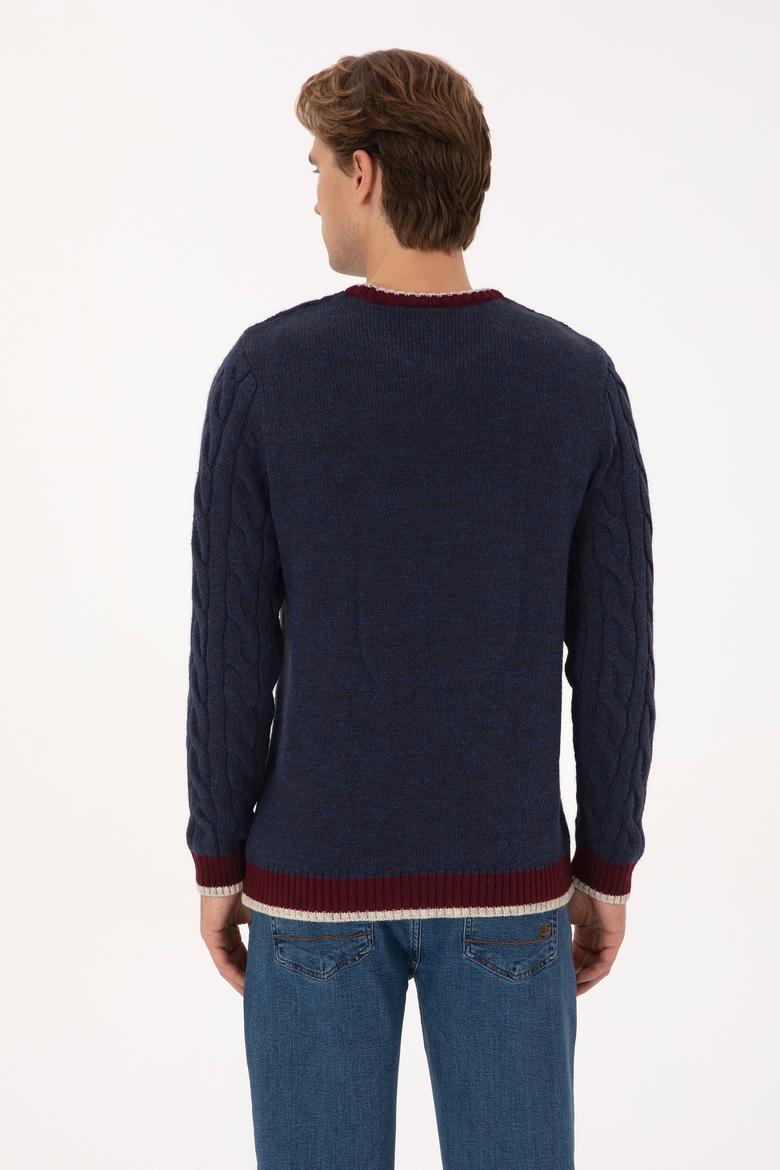 Erkek Lacivert Kazak - 50315017008