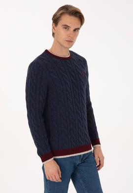 Erkek Lacivert Kazak - 50315017008