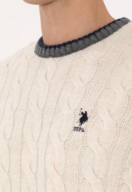 Erkek Krem Kazak - 50315017015