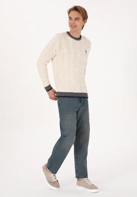 Erkek Krem Kazak - 50315017015