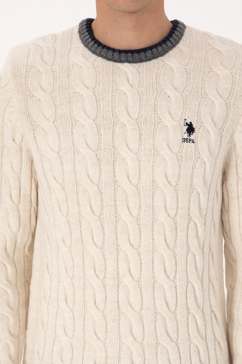 Erkek Krem Kazak - 50315017015