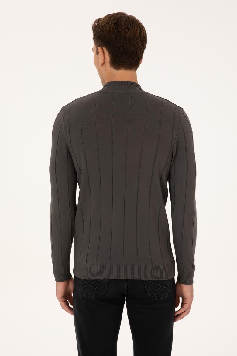 Erkek Gri Kazak - 50315019044