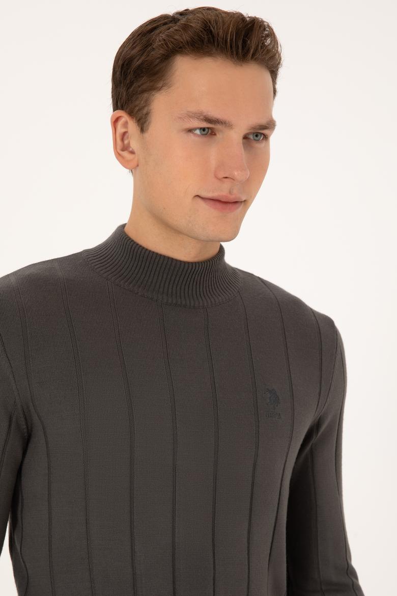 Erkek Gri Kazak - 50315019044