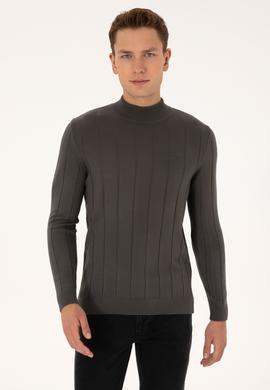 Erkek Gri Kazak - 50315019044