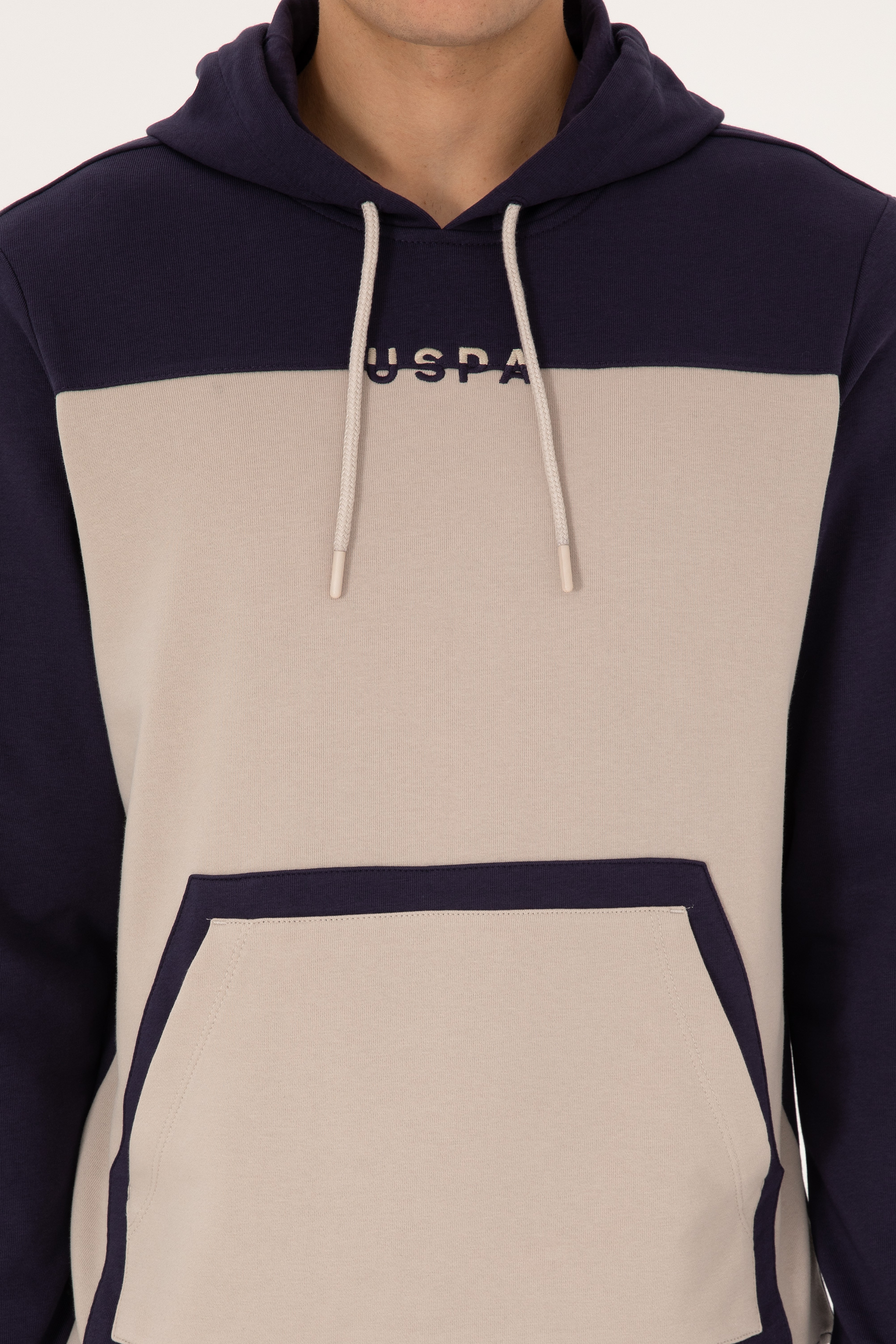 Erkek Regular Fit Kapüşonlu Mürdüm Sweatshirt - Image 6