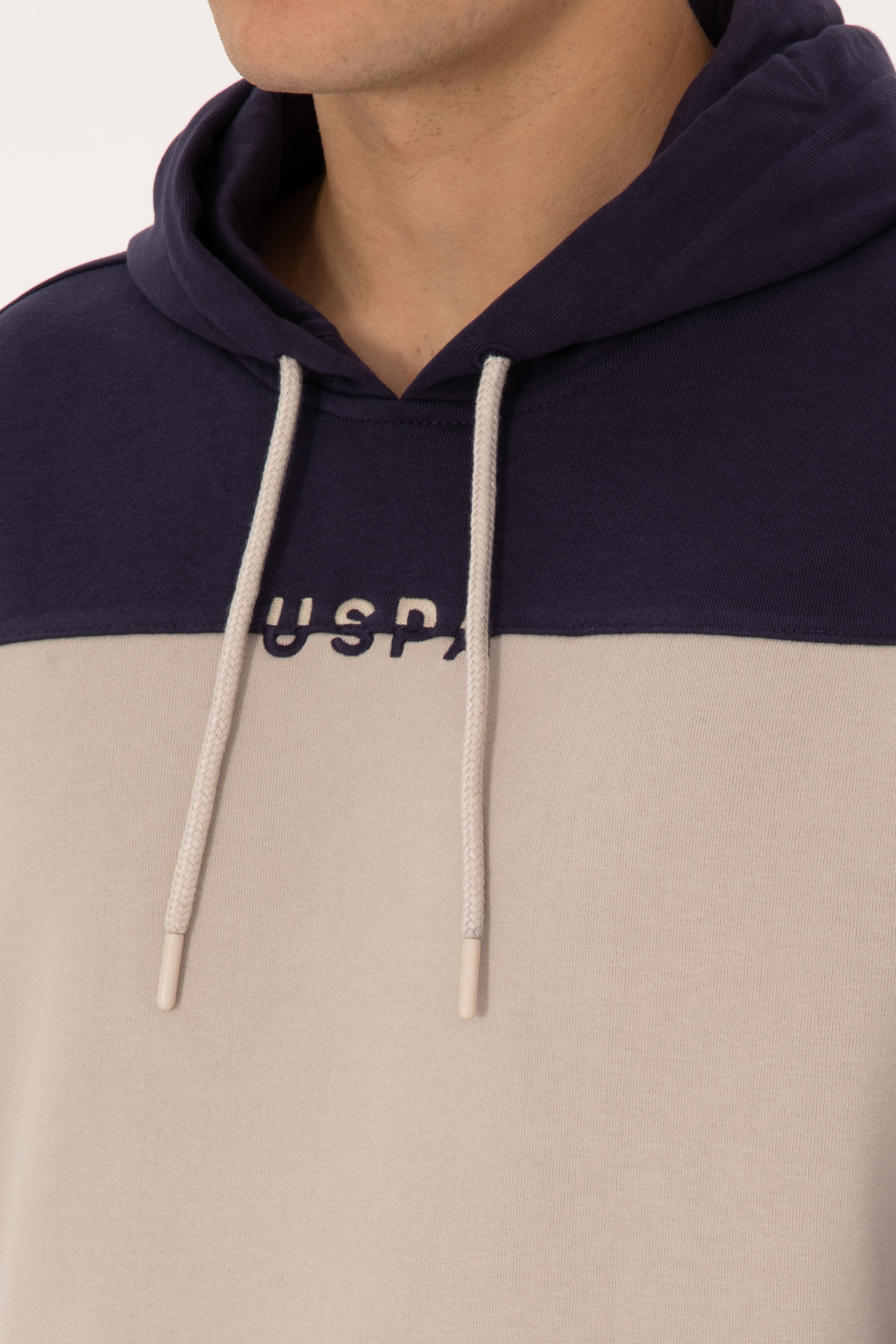 Erkek Regular Fit Kapüşonlu Mürdüm Sweatshirt - Image 7