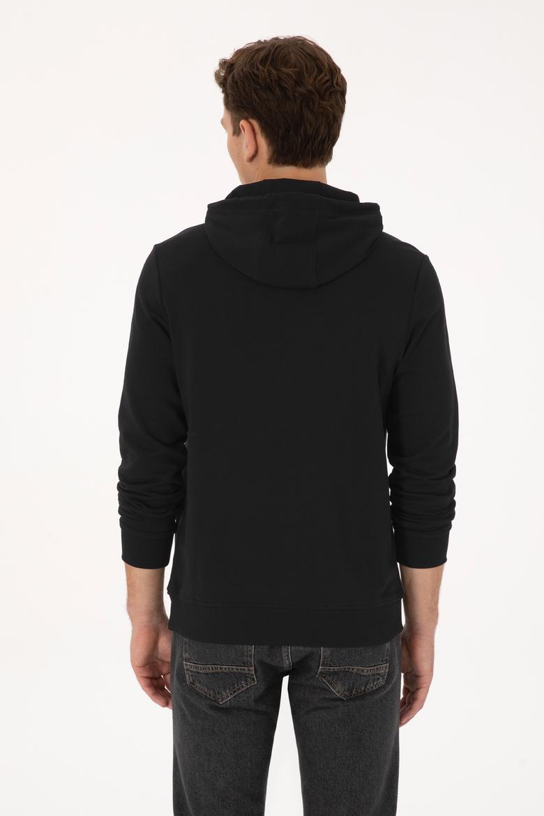Erkek Siyah Sweatshirt - 50315453023