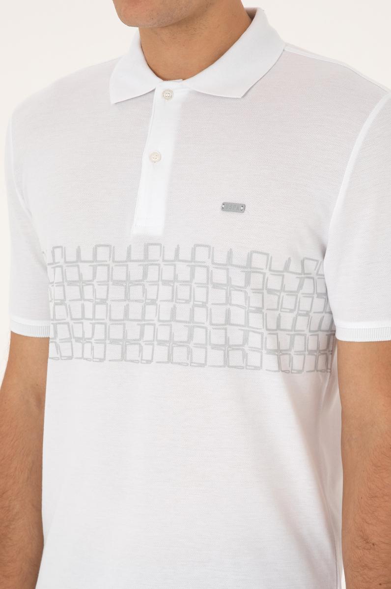 Erkek Beyaz Tişört