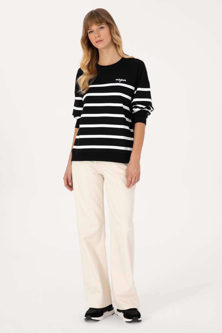 Kadın Siyah Sweatshirt - 50313572011