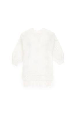 Kız Çocuk Krem Triko Elbise - 50316830020