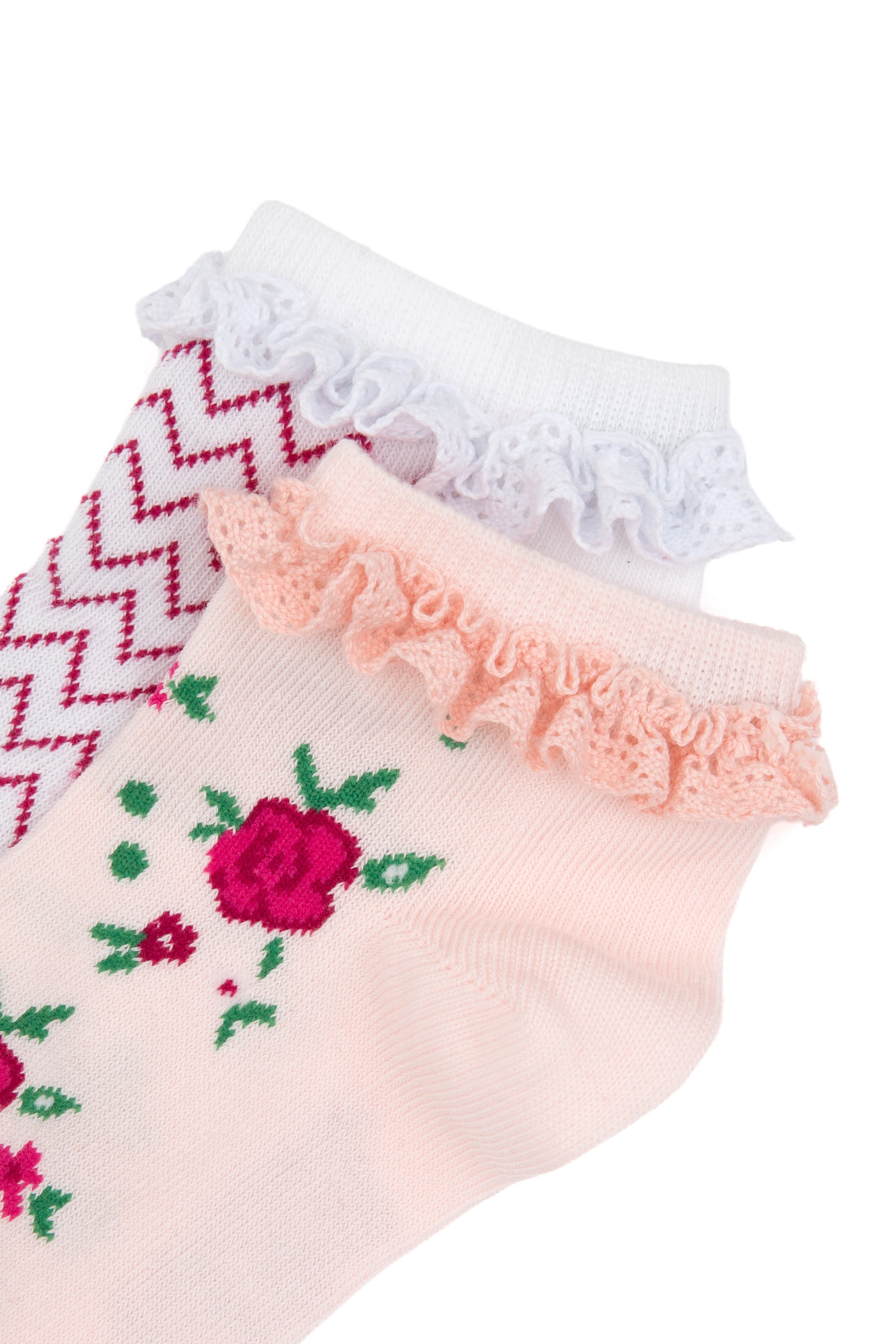 Kız Çocuk Pembe Soket Çorap - 50318060001