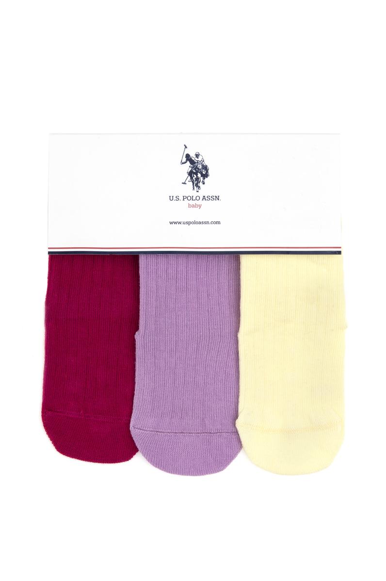 Kız Çocuk Fuşya Soket Çorap