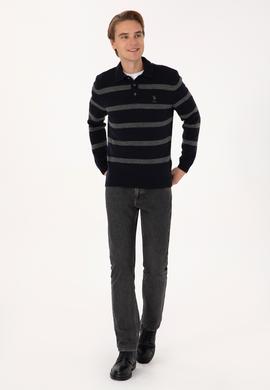 Erkek Lacivert Kazak - 50315036005