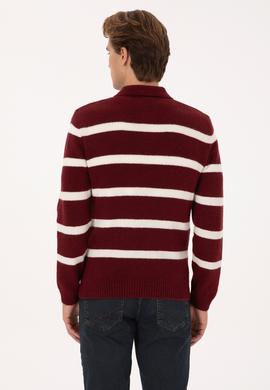 Erkek Bordo Kazak - 50315036010