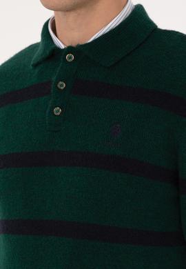 Erkek Koyu Yeşil Kazak - 50315036043