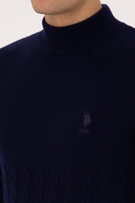 Erkek Lacivert Kazak