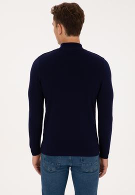 Erkek Lacivert Kazak - 50315037016