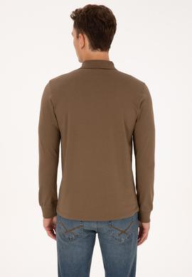 Erkek Haki Sweatshirt - 50315454023