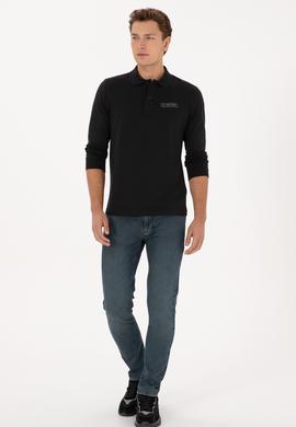 Erkek Siyah Sweatshirt - 50315454051