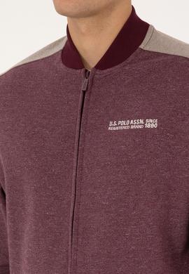 Erkek Bordo Örme Hırka - 50315820037