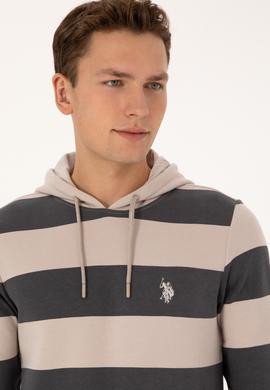 Erkek Gri Sweatshirt - 50316366016