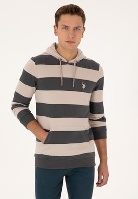 Erkek Gri Sweatshirt - 50316366016