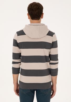 Erkek Gri Sweatshirt - 50316366016