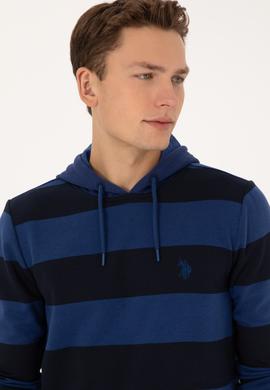 Erkek Lacivert Sweatshirt - 50316366039