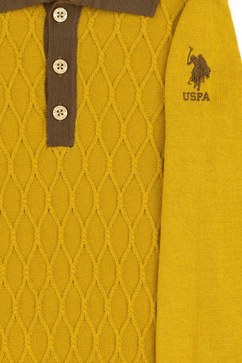 Erkek Çocuk Hardal Kazak - 50315609018