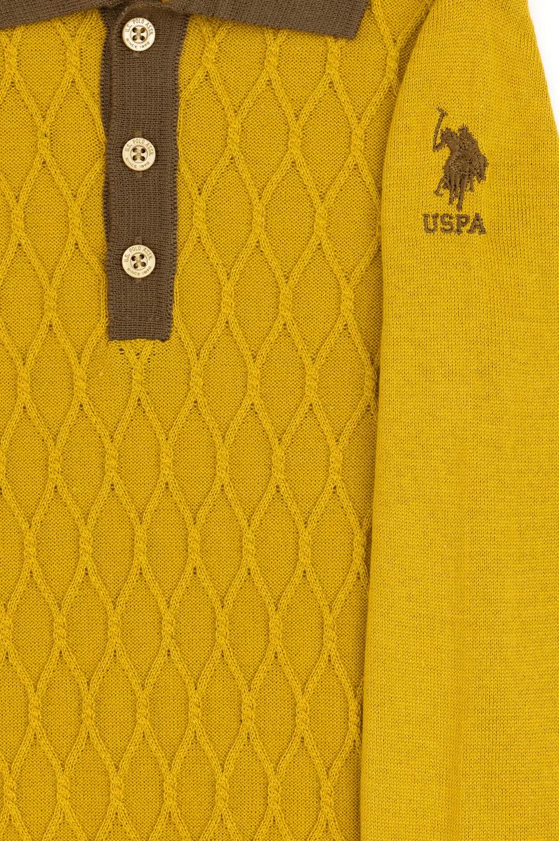 Erkek Çocuk Hardal Kazak