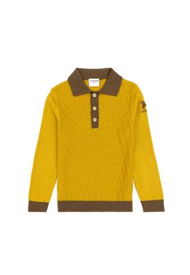 Erkek Çocuk Hardal Kazak - 50315609018