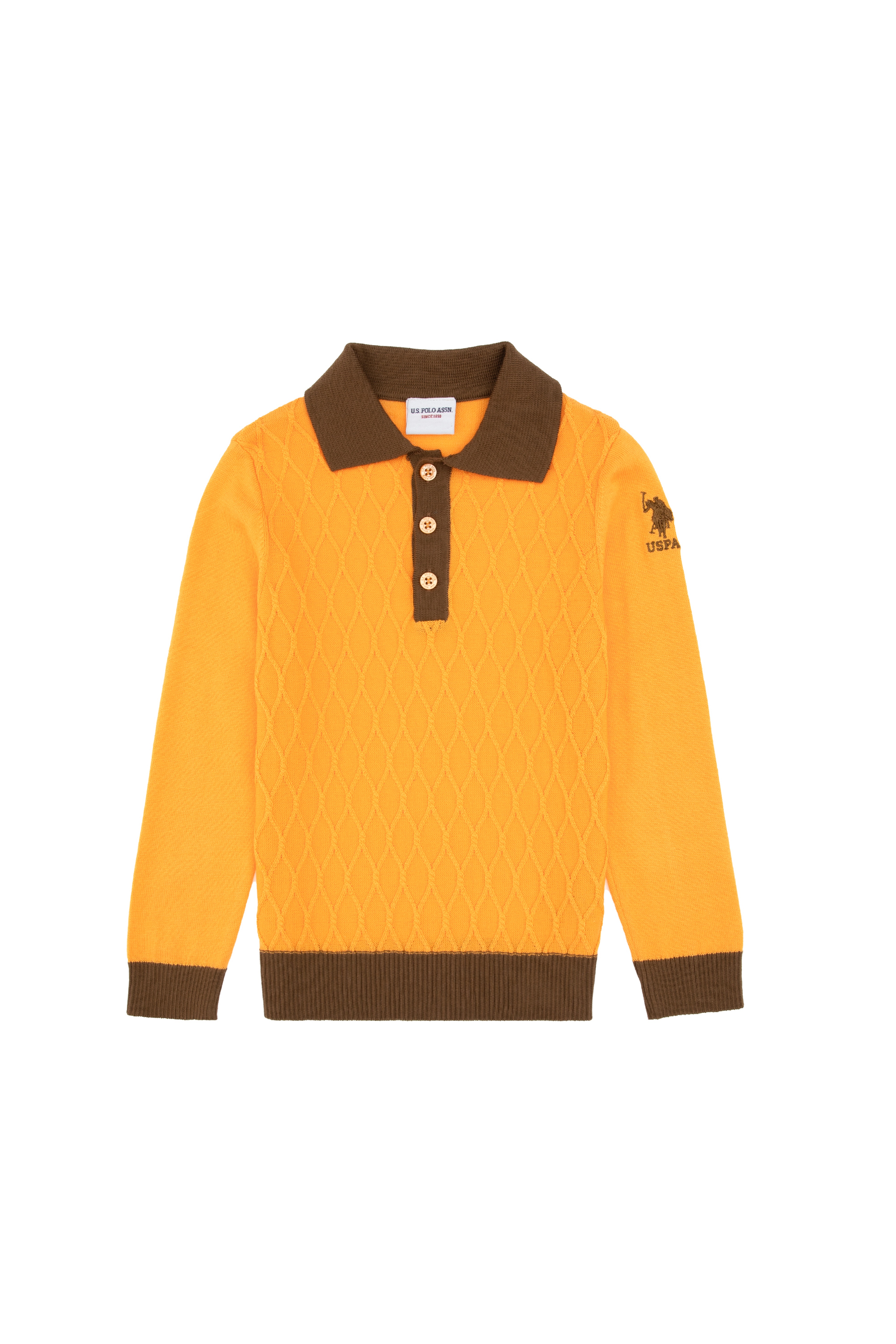 Erkek Çocuk Mango Polo Yaka Kazak