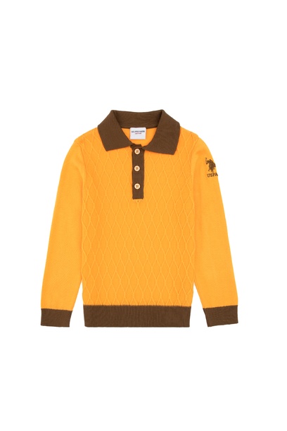 Erkek Çocuk Mango Polo Yaka Kazak