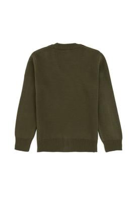 Erkek Çocuk Haki Triko Hırka - 50315636021