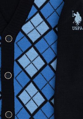 Erkek Çocuk Saks Triko Hırka - 50315636014