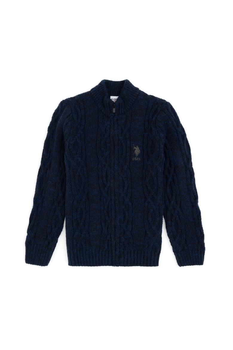 Erkek Çocuk Lacivert Triko Hırka