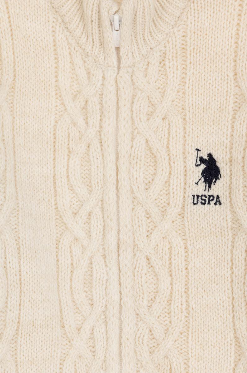 Erkek Çocuk Krem Triko Hırka