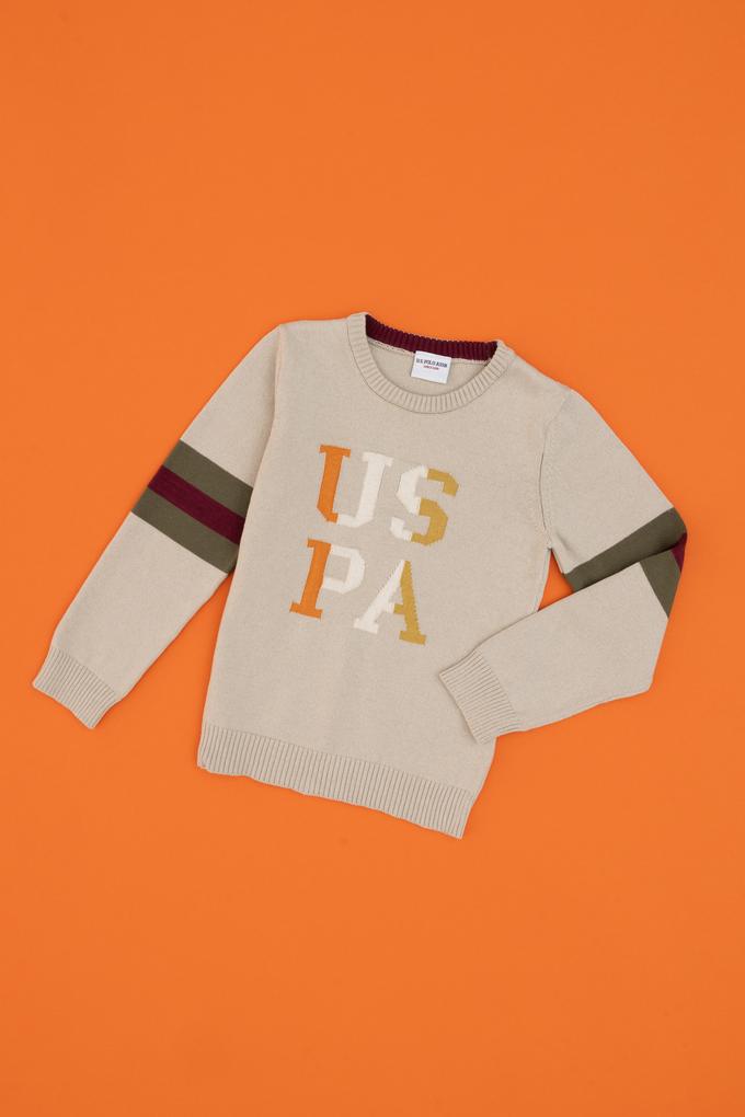 Erkek Çocuk Taş Melanj Kazak