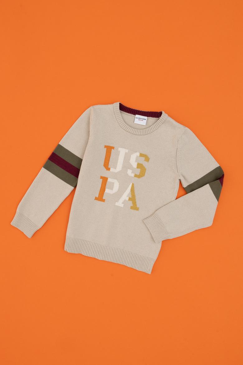 Erkek Çocuk Taş Melanj Kazak